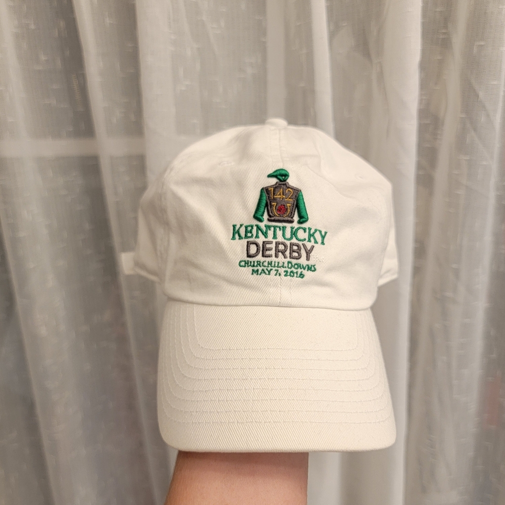 47 Kentucky Derby One of a Kind Hat 2016 White & Green